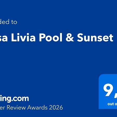 别墅 Casa Livia Pool & Sunset *